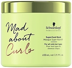 Маска для кучерявых волос - Schwarzkopf Professional Mad About Curls Superfood Mask — фото N2