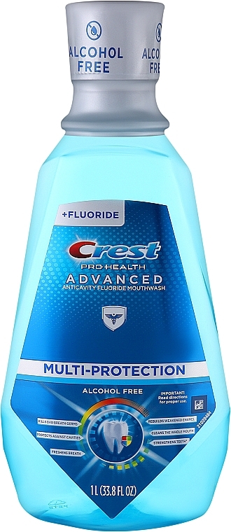 Ополіскувач для порожнини рота - Crest Pro-Health Advanced Mouthwash with Extra Deep Clean Clean Mint — фото N2