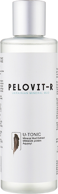 Минеральный тоник для лица с протеинами шелка - Pelovit-R U-Tonic — фото N1