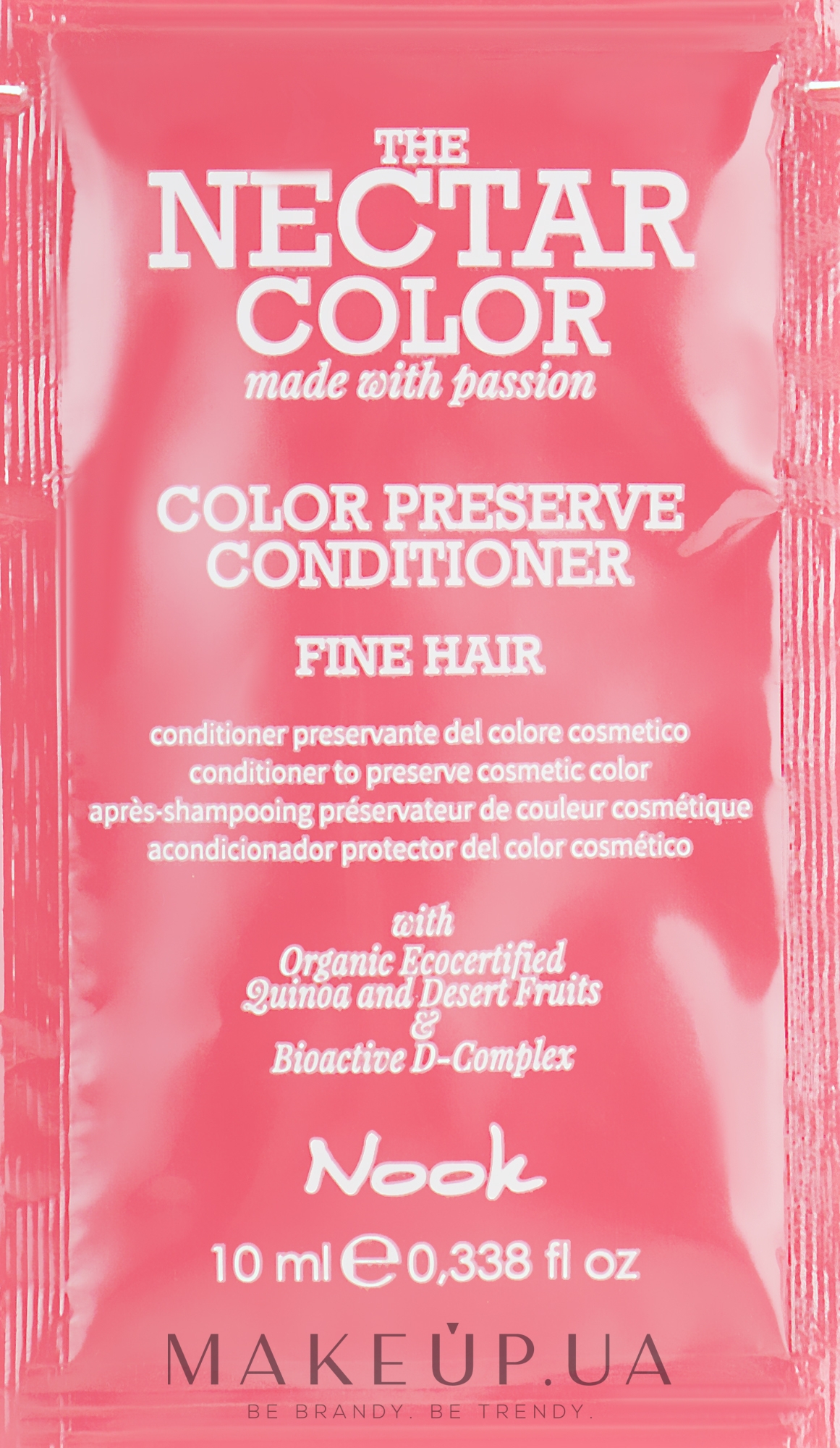 Кондиціонер для збереження косметичного кольору - Nook The Nectar Color Color Preserve Conditioner (пробник) — фото 10ml