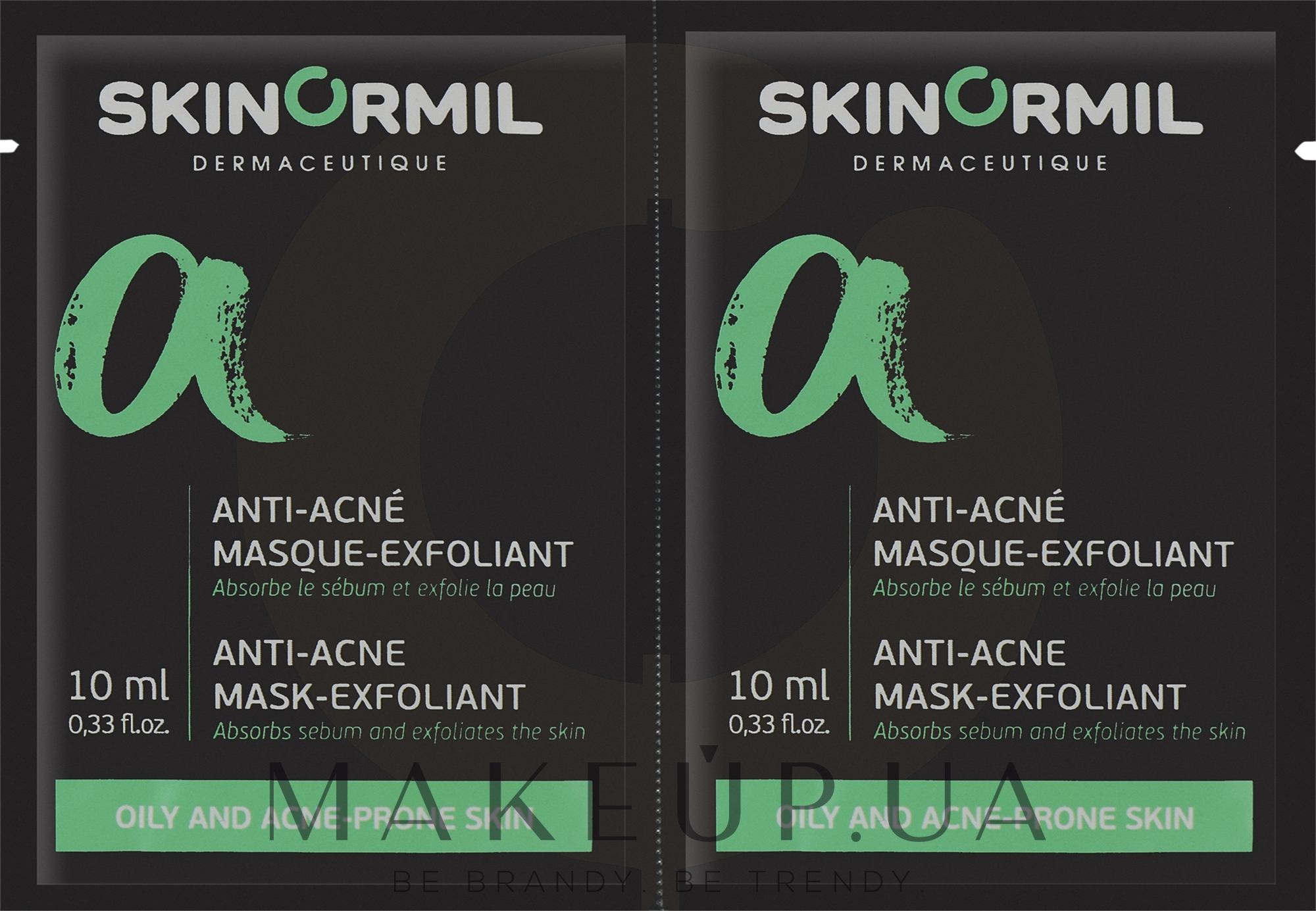 Маска-скраб 2в1 - Skinormil Anti-Acne MAsk-Exfoliant — фото 2x10ml