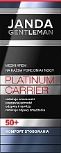 Чоловічий крем проти зморщок 50+ - Janda Gentleman Platinum Carrier — фото N2