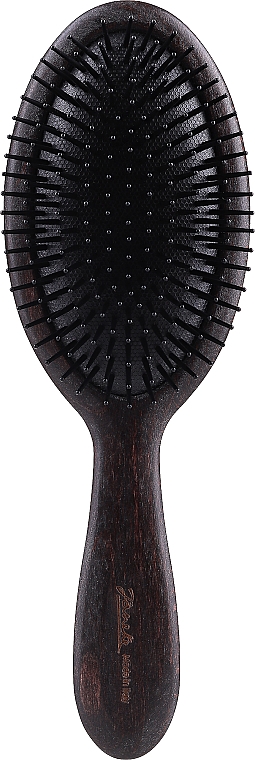 Щітка для волосся з дерева бубінга - Janeke Bubinga Wood Line Small — фото N1