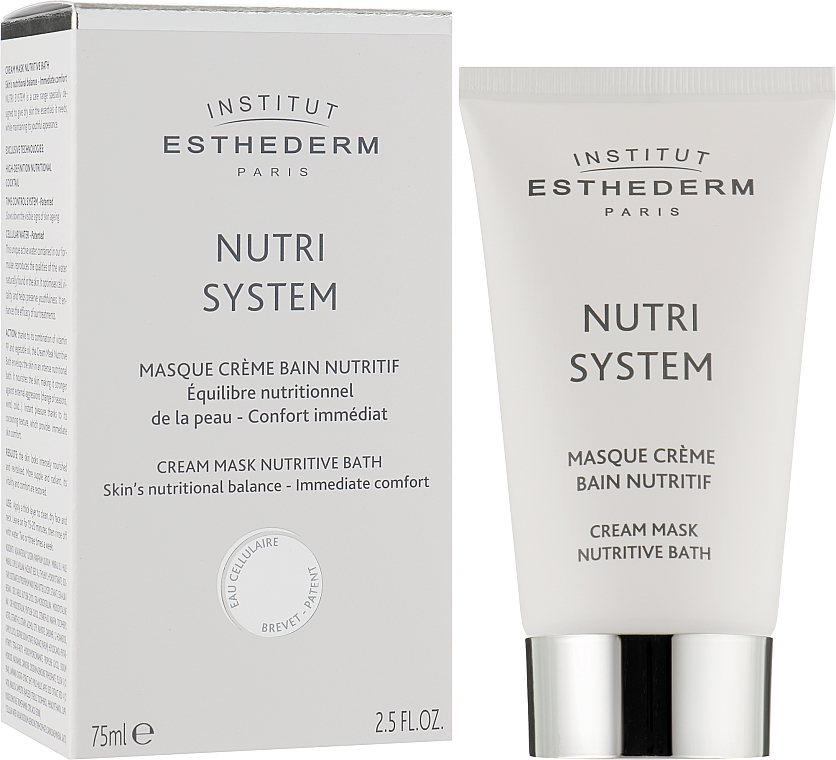 Крем-маска для лица - Institut Esthederm Nutri System Cream Mask Nutritive Bath — фото N2
