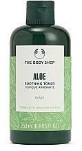 Парфумерія, косметика Заспокійливий тонік для обличчя "Алое" - The Body Shop Aloe Soothing Toner