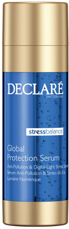 Двухфазная защитная антистресс сыворотка комплексного действия - Declare Stress Balance Global Protection Serum (тестер) — фото N1