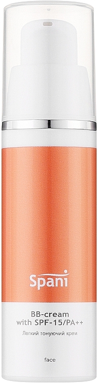 BB-крем с легким тонирующим эффектом - Spani BB-Cream With SPF-15/PA++ — фото N1