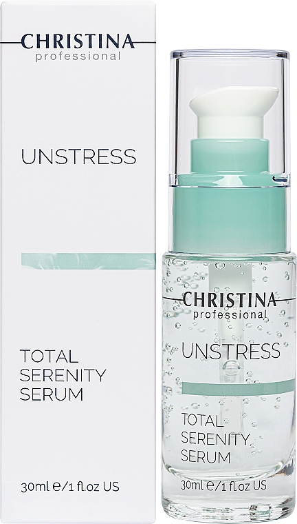 Успокаивающая сыворотка «Тоталь» - Christina Unstress Total Serenity Serum — фото N2