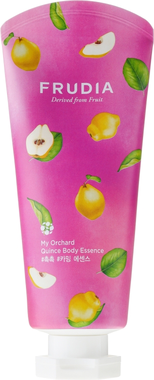 Восстанавливающее молочко для тела с ароматом айвы - Frudia My Orchard Quince Body Essence — фото N1