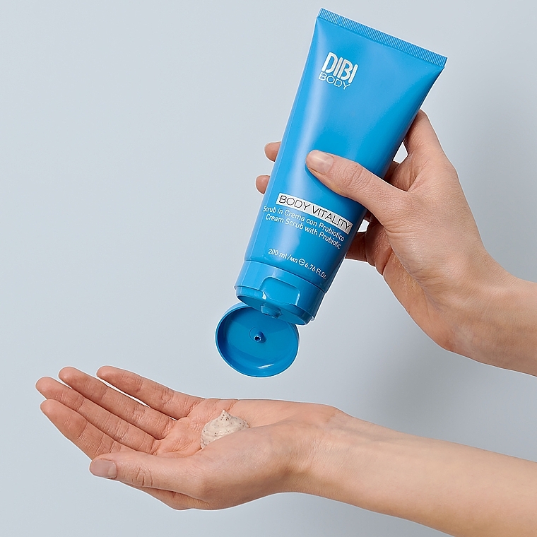 Крем-скраб для тела с пробиотиком - DIBI Milano Body Vitality Cream Scrub With Probiotic — фото N2