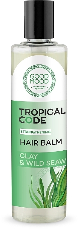 ПОДАРУНОК! Бальзам для волосся з екстрактами морських водоростей і глиною - Good Mood Tropical Code Strengthening Hair Balm Clay & Wild Seaw — фото N1