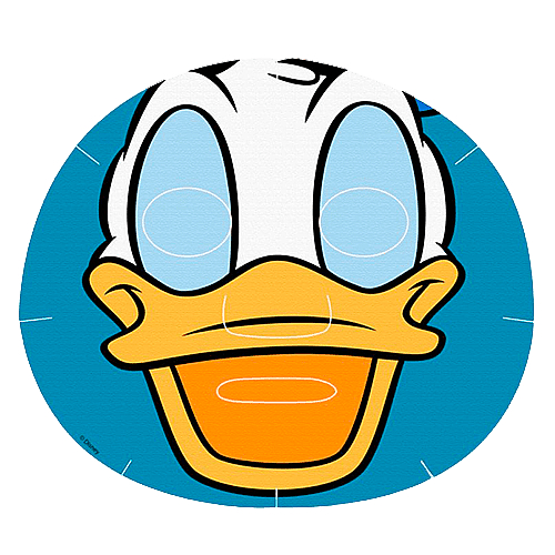 Маска для лица увлажняющая "Дональд" - Mad Beauty Donald Mickey and Friends — фото N2