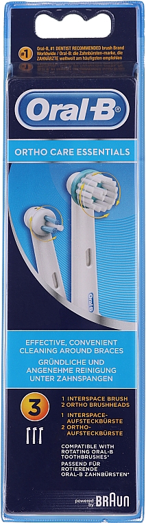 Насадки для электрических зубных щеток - Oral-B Ortho Essentials