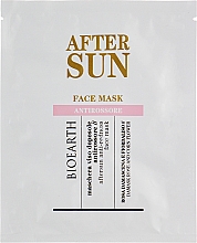 Парфумерія, косметика Маска для обличчя проти почервонінь - Bioearth Sun After Sun Face Mask