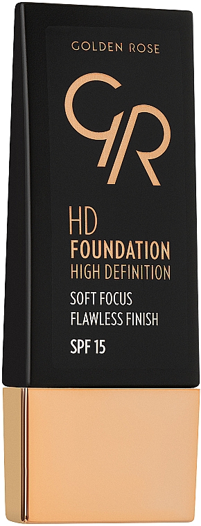 Тональный крем - Golden Rose HD Foundation High Definition — фото N1