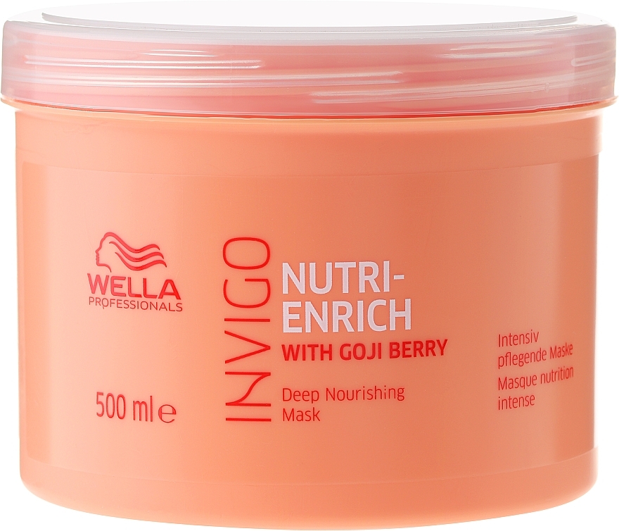 Маска живильна з ягодами годжі - Wella Professionals Invigo Nutri-Enrich Deep Nourishing Mask — фото N8