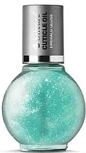 Олія для кутикули "Смарагдовий блиск" - Silcare Cuticle Oil Emerald Gloss — фото N1