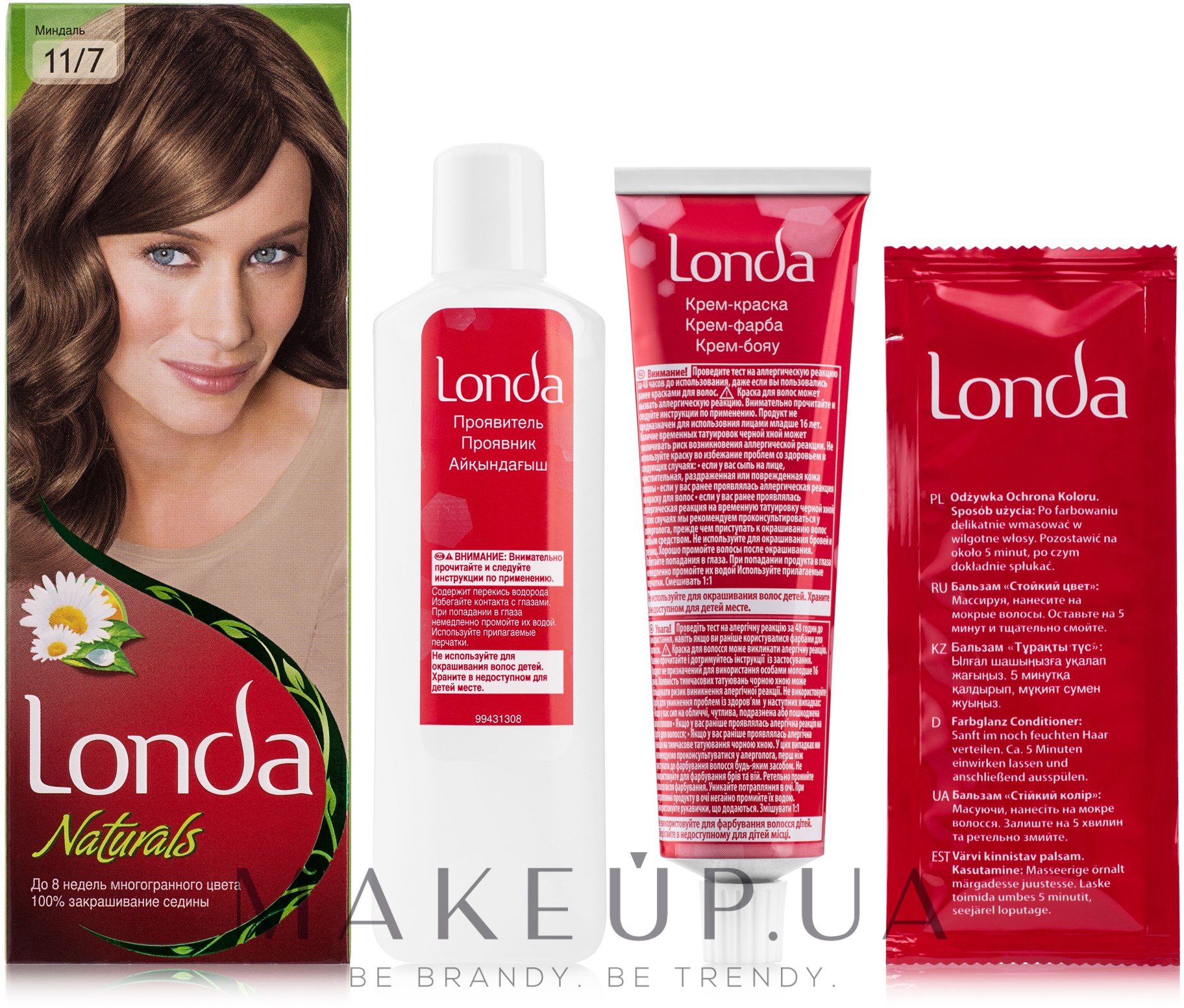 Londacolor Naturals - Стойкая крем-краска для волос: купить по лучшей цене  в Украине | Makeup.ua