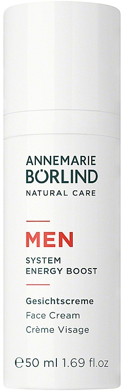 Антивіковий крем для обличчя - Annemarie Borlind Men System Energy Boost Face Cream — фото N1