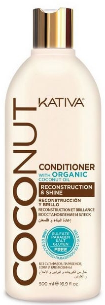  Кондиціонер для волосся - Kativa Coconut Conditioner — фото N1