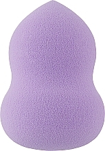 Парфумерія, косметика Спонж для макіяжу фігурний нелатексний, NL-B34, фіолетовий - Cosmo Shop Sponge