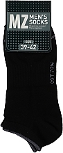 Шкарпетки чоловічі короткі RT1121-025, чорні - Modna Zona — фото N1