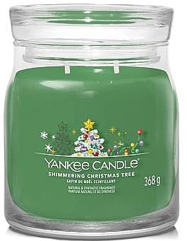 Ароматична свічка в банці "Shimmering Christmas Tree", 2 ґноти - Yankee Candle Singnature — фото N2