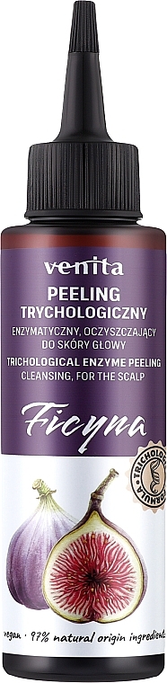 Трихологічний скраб для шкіри голови - Venita Trycho Peeling Ficyna — фото N1