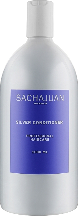 Кондиціонер для світлого волосся - Sachajuan Stockholm Silver Conditioner * — фото N5