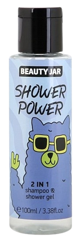 Шампунь-гель для душу "Shower Power" - Beauty Jar 2 In 1 Shampoo And Shower Gel — фото N1