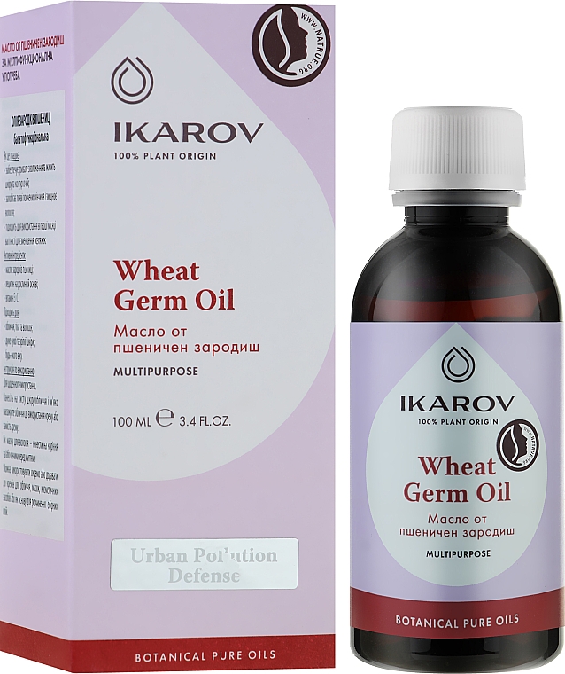 Органическое масло зародышев пшеницы - Ikarov Wheat Oil  — фото N2