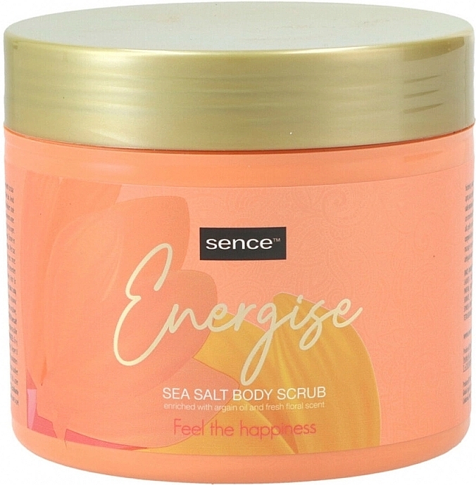 Скраб с морской солью "Energize" - Sence Energize Sea Salt Body Scrub — фото N1