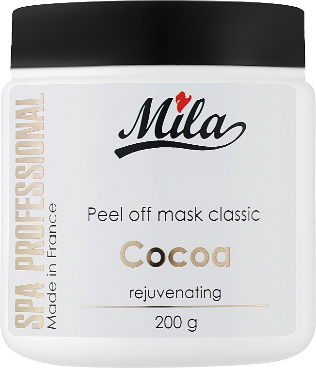 Маска альгинатная классическая порошковая "Какао" - Mila Rejuvenating Peel Off Mask Cocoa — фото N4