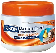 Парфумерія, косметика Відновлювальна маска для волосся з кокосовим маслом - Genera Maschera Capelli Rigenerante Alle Erbe