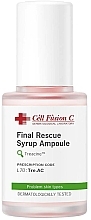 Парфумерія, косметика Сироватка для проблемної шкіри обличчя з недосконалостями - Cell Fusion C Final Rescue Syrup Ampoule