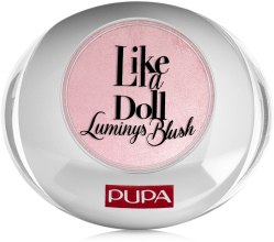 Запеченные румяна с эффектом сияния - Pupa Like A Doll Luminys Blush — фото N2