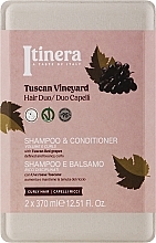 Парфумерія, косметика Набір - Itinera Tuscan Red Grapes Set (sh/370ml + cond/370ml)