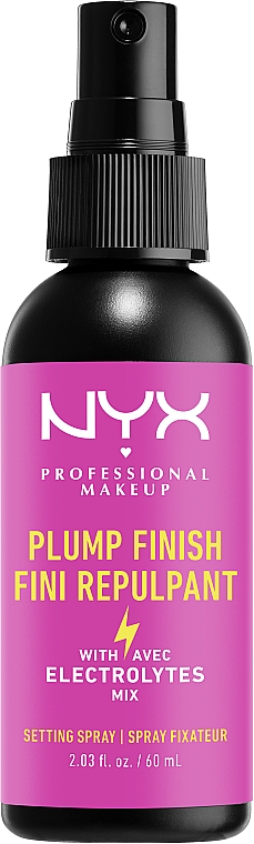 Спрей-фіксатор - NYX Professional Makeup Plump Finish Fini Repulpant — фото N2