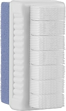 Щетка-пемза комбинированная на блистере, бледно-синяя - Titania — фото N1