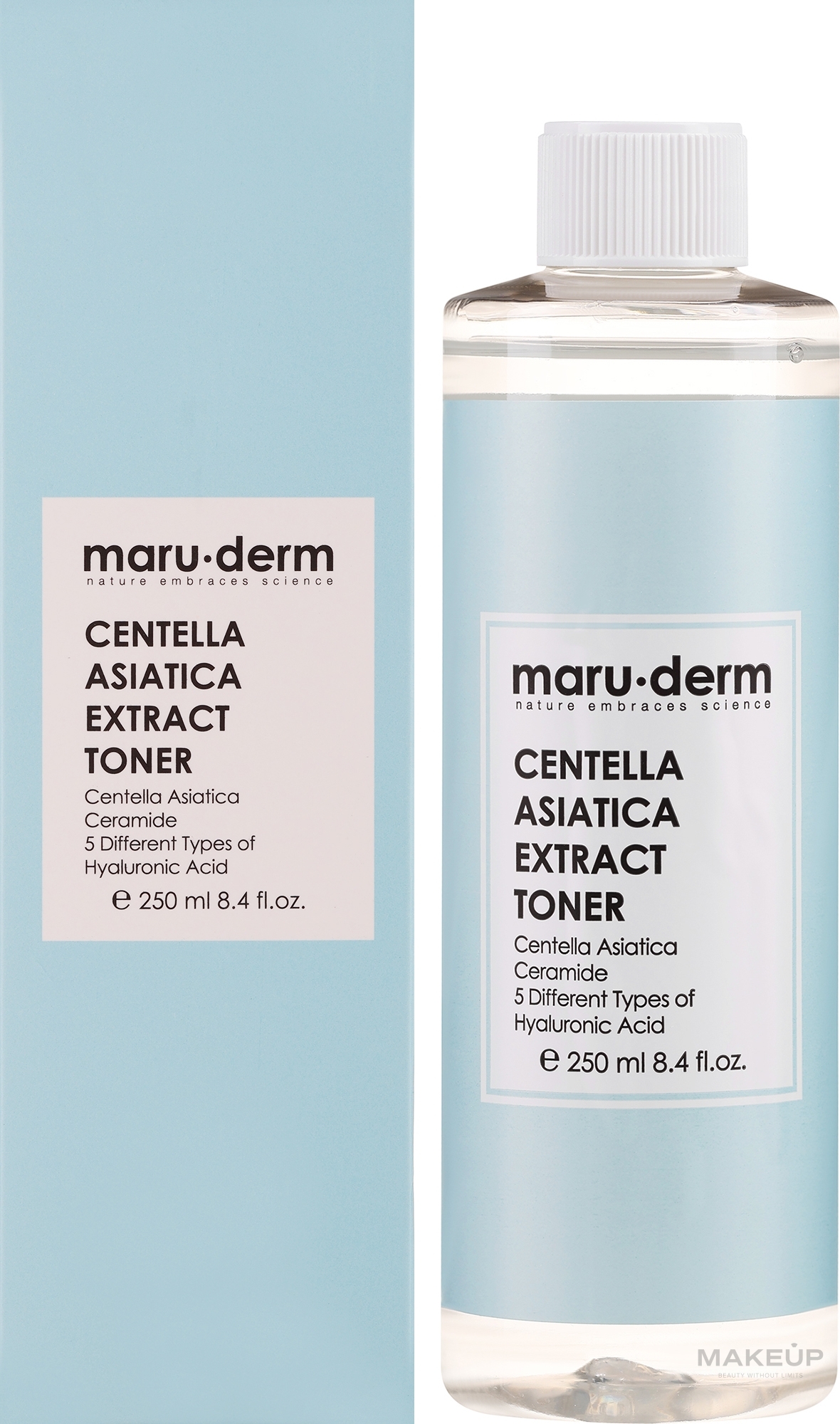 Тонер для лица с экстрактом центеллы азиатской - Maruderm Cosmetics Centella Asiatica Extract Toner — фото 250ml