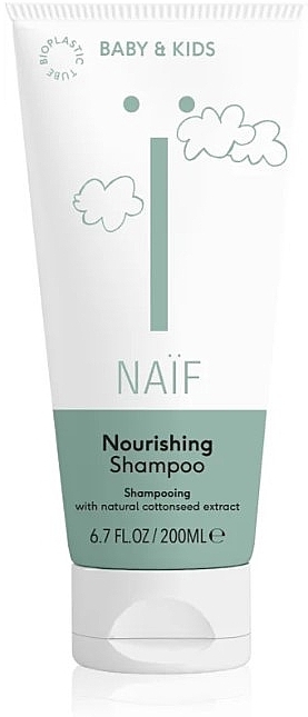 Питательный шампунь для детской кожи головы - Naif Baby & Kids Nourishing Shampoo — фото N1