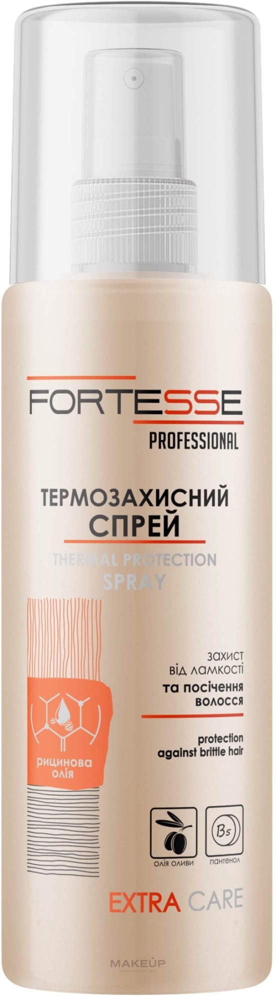Термозахисний спрей - Fortesse Professional Extra Care — фото 150ml