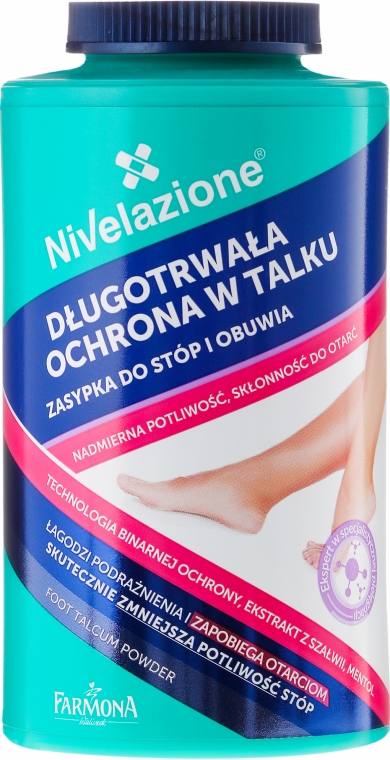 Тальк для ніг - Farmona Nivelazione Foot Talcum Powder — фото N1