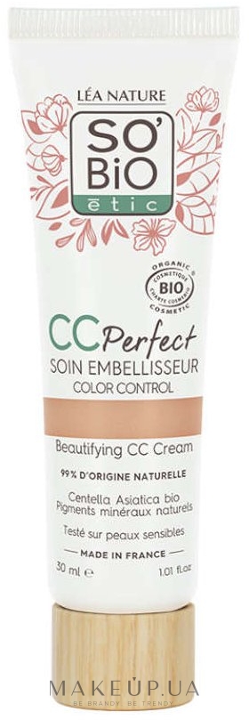 CC-крем - So'Bio CC Perfect Beautifying Cream — фото 20 - Clair