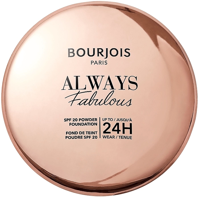 Пудра для лица - Bourjois Paris Always Fabulous SPF 20 Powder Foundation — фото N1