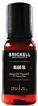 УЦЕНКА Масло для бороды - Brickell Men's Products Beard Oil * — фото N1