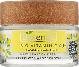 Зволожувальний крем для обличчя від зморщок 40+ день/ніч - Bielenda Bio Vitamin C — фото N1