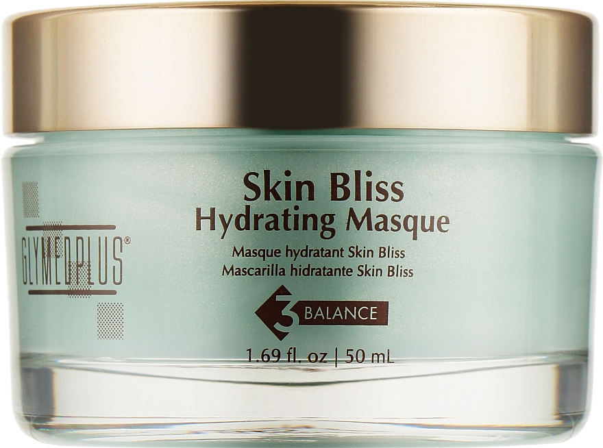 Зволожувальна маска для обличчя - GlyMed Plus Cell Science Skin Bliss Hydrating Masque — фото N1