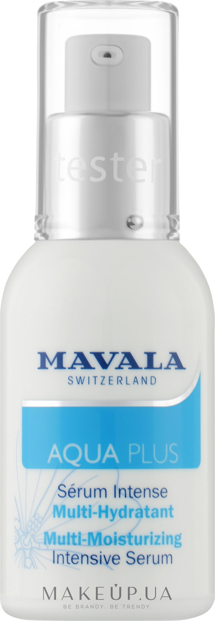 Активно зволожувальна сироватка - Mavala Aqua Plus Multi-Moisturizing Intensive Serum (тестер) — фото 30ml