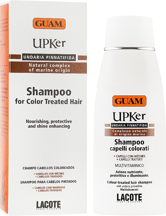Шампунь для окрашенных волос "Защита цвета и питание" - Guam UPKer Shampoo For Colour Treated Hair